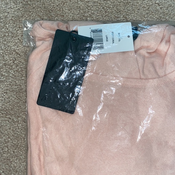 Gibsonlook pink hoodie and matching tie dye belted  joggers size Large brand new - Picture 16 of 16